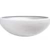EDA Graphit tvättställskruka Ø59cm - Kapacitet 39L - Cerused vit