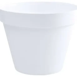 EDA Rund Blomkruka Toscana - Ø 60 x H 47 cm - 76 L - Vit