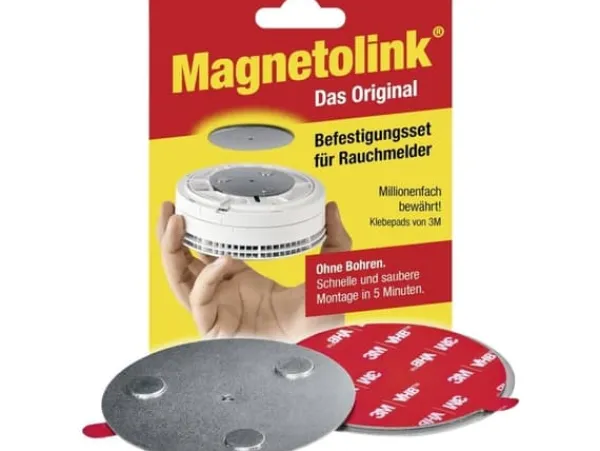 Discount Ei Electronics Magnetiskt fäste för brandvarnare (Ø x H) 65 mm x 1,1 mm Rök- & Koloxiddetektorer