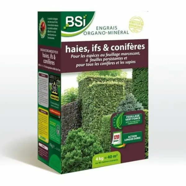 Best Ekologiskt gödselmedel BSI Hedge / Yew / Conifer 4 Kg Gödningsmedel