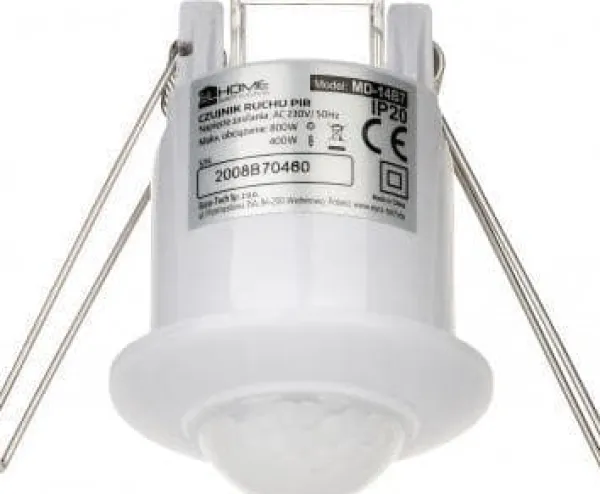 Outlet EL HOME PIR SENSOR MD-14B7 AC 230V FÖR EL HOME LJUSSTYRNING Rörelsedetektorer