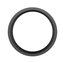 Eldring Rund 35 Tum Yttre Stålfoder DIY Campfire Ring Eldplats