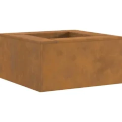 vidaXL Eldstad Brun 60 x 60 x 30 cm Stål