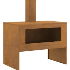 Sale Eldstad Brun 80 x 50 x 96 cm Stål Öppna Spisar