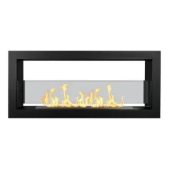 Outlet Eldstad på etanol - Montefalco 90 - Dubbel ansikte - 90x40 - Bioetanol Öppna Spisar
