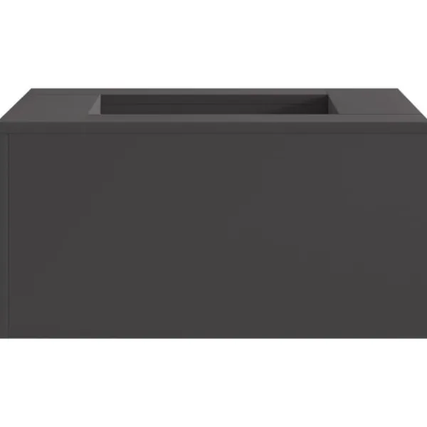 vidaXL Eldstad Svart 60 x 60 x 30 cm Stål