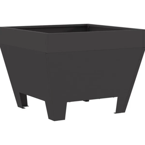 vidaXL Eldstad Svart 50 x 50 x 38 cm Stål