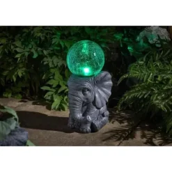 Elefant orb harts och glas
