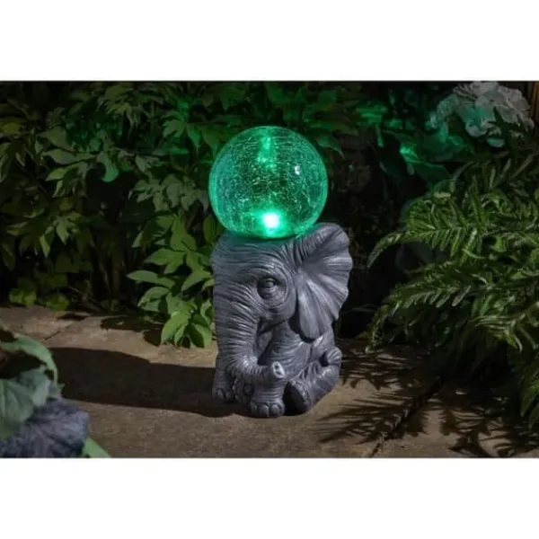 Elefant orb harts och glas