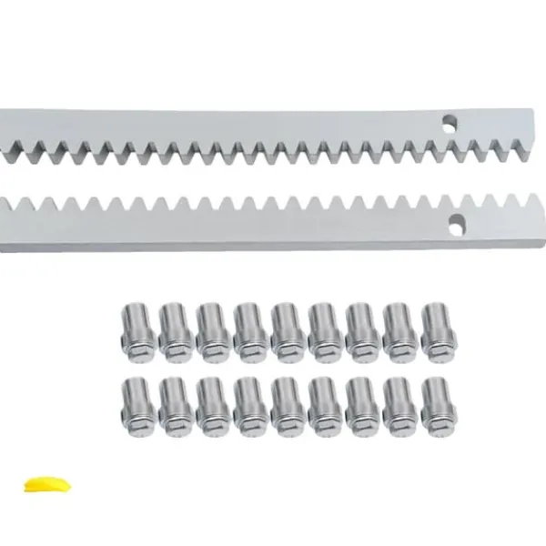 New Elektrisk Automatisk Skjutgrindöppnare Kit, Stålmaterial, 1m Längd, 30mm Höjd, 12mm Tjocklek, Dörrmonterad Skjul, Garage & Carports