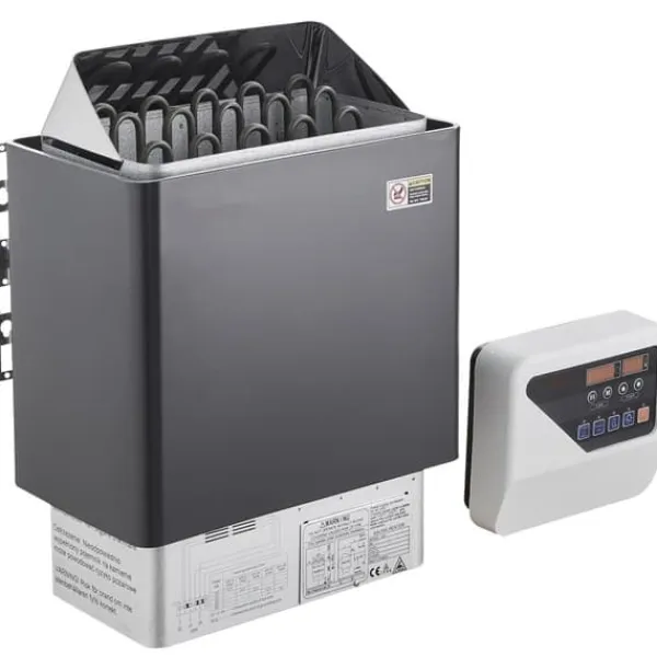 Discount Elektrisk Bastuvärmare 8KW, Digital Controller, för hemmaspa 8-12 m³ Bastu
