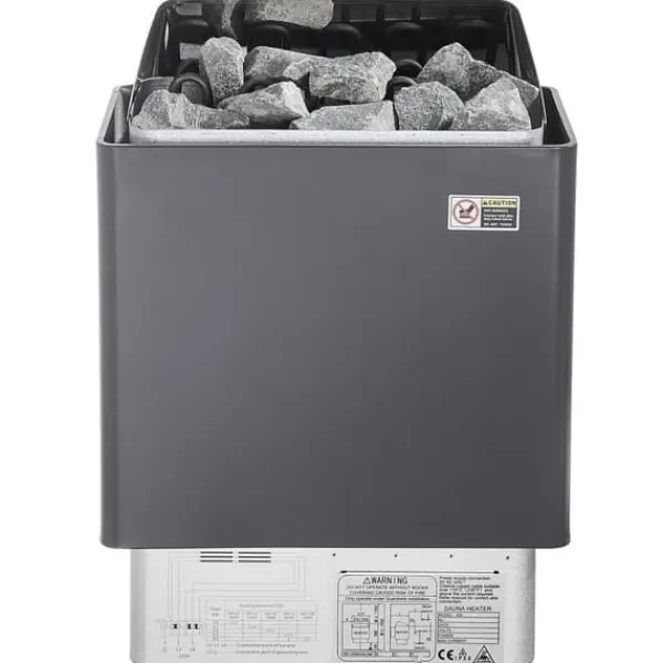 Discount Elektrisk Bastuvärmare 8KW, Digital Controller, för hemmaspa 8-12 m³ Bastu