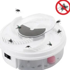 Outlet Elektrisk flugfälla för insekter, insektsavvisande, skadedjursavvisande, roterande, icke-giftig med fångst av A188 Flugsmällor