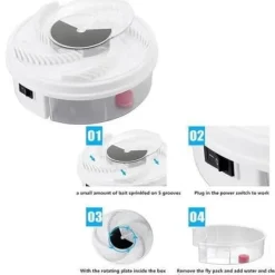 Discount Elektrisk insektsflugfälla Automatisk insektsflugfälla Skadedjursfällor