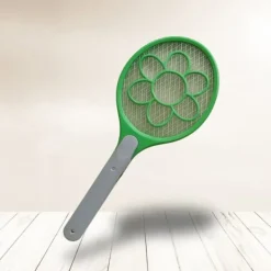 Hot Elektrisk Myggracket med Batteri XL-format 48 cm Högspänningsgaller för Insekter Flugsmällor