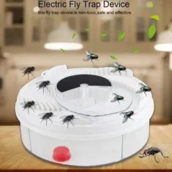Discount Elektrisk rotation Automatisk mute flugfälla-enhet med fångstmat USB-kabel-CY G019A JET1618 Skadedjursfällor