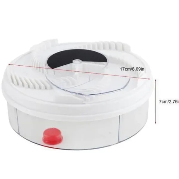 Discount Elektrisk rotation Automatisk mute flugfälla-enhet med fångstmat USB-kabel-CY G019A JET1618 Skadedjursfällor
