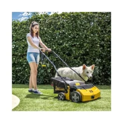 Clearance Elektrisk sugborstmaskin för syntetiskt gräs - Garland 502 E-V19 - Rengöring och skräpuppsamling Trädgårdsmaskiner