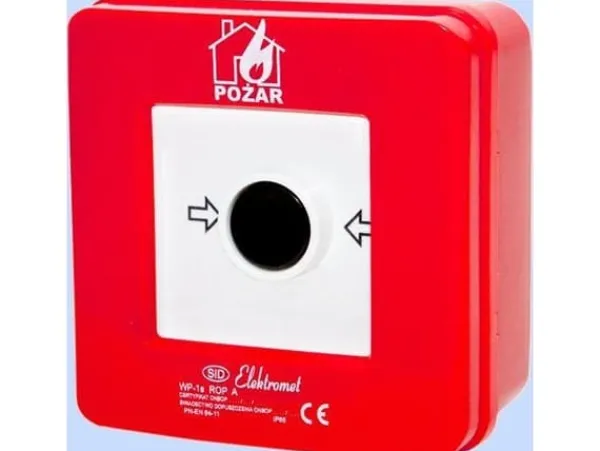 Sale Elektromet Manuell kopplingspunkt NO-NO IP65 WP-2s ROP A (921402) Brandlarm