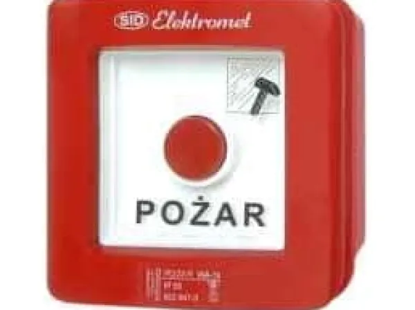 Hot Elektromet Manuell kopplingspunkt 2Z 12A NO-NO IP65 WPp-2s ROP A (921552) Brandlarm