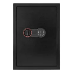 Outlet Elektronisk säkerhetsbox, digitalt tangentbord, förbättrade säkerhetsfunktioner,Svart Kassaskåp