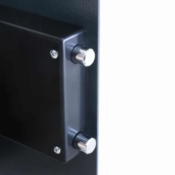 New Elektroniskt Digitalt Värdeskåp med Hylla - Robust Stål | Färg: Mörkgrå | Storlek: 35x31x50 cm Kassaskåp