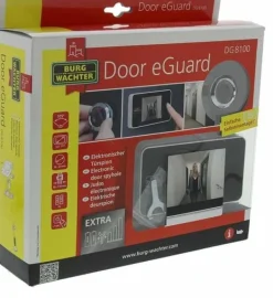 Best Elektroniskt dörröga från Burg Wächter Door eGuard DG 8100 3.2" Säkerhetsmonitorer & Videokameror