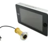 Clearance Elektroniskt dörröga med kamera och stor skärm 4,3" - HAWEL® HT-DM28SWE+ Säkerhetsmonitorer & Videokameror