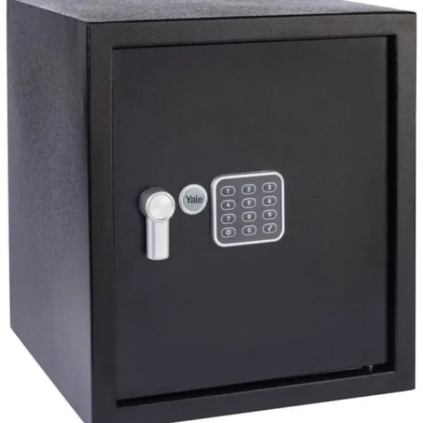 Elektroniskt kassaskåp - YALE - YSV/390/DB2 - Stort 40L - 39x35x36cm