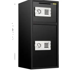 Elektroniskt värdeförvaringsskåp, högkvalitativt kolstål, avancerat elektroniskt kodlås,74L74L