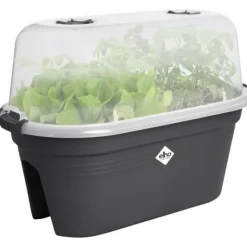 ELHO - Gb Balkongset De Cult 55 - Living Black - L 55 x B 28,5 x H 25 cm - Balkong - 100% återvunnen