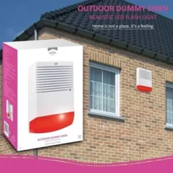 Discount ELRO ADS1F Dummy Alarm med LED-blinkljus - Dummy Falska Övervakningskameror