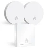 ELRO FF4610 Designer Fire Kit - 2X Slimline rökdetektor & Slimline kolmonoxiddetektor