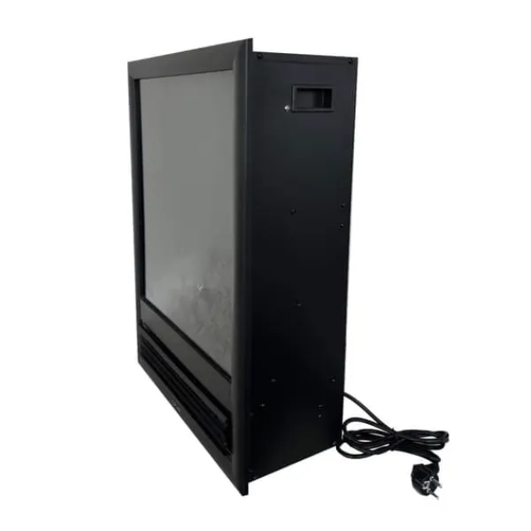 Elski elektrisk inbyggd spis - stämningskamin - 1300 Watt värme - plug and play - fjärrkontroll