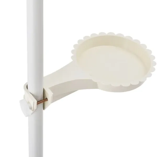 Outlet ® Teleskopisk växtställ-110-305 cm-pulverlackerad metall-vit Växtställ
