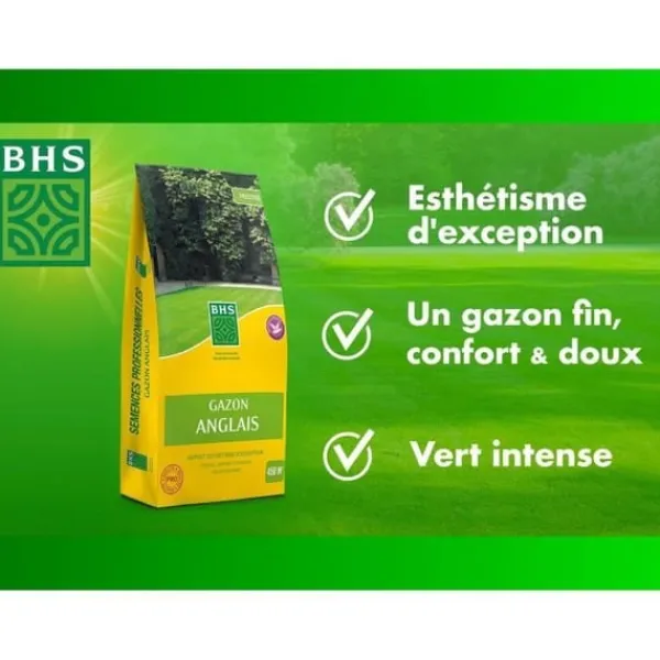 Discount Engelsk gräsmatta - BHS - 10 kg för exklusiva trädgårdar Gödningsmedel
