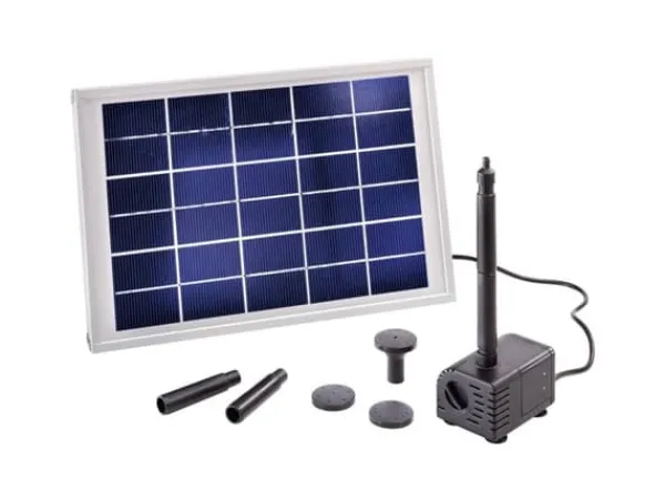 Outlet Esotec Palermos S 101769 Solcellspumpset 300 l/h Fontäner & Dammar