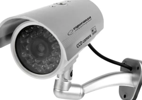 Esperanza ECA102S Esperanza spectre övervakningskamera dummy silver