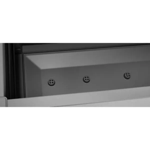 Outlet Ethica rektangulär blomlåda 80 cm med taupe spaljé Krukor & Växtbehållare