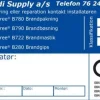 Etikett CE-märke för brandskydd B780-B790-B722-B280 (10 st.)