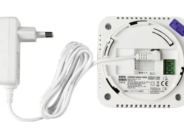 Outlet Eura 2-i-1 kolmonoxid- och naturgasdetektor CGD-50A2 Rök- & Koloxiddetektorer