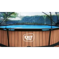EXIT pooltak ECO ø366cm - även för Intex/Bestway - universell