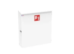 Falck slangskåp modell 4SW med 30 m x 25 mm slang för utomhusbruk