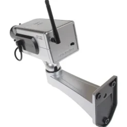 Clearance Falsk spionkamera - DC1400 - Svart - Rörelsedetektor - Blinkande LED - Imitation IR Falska Övervakningskameror