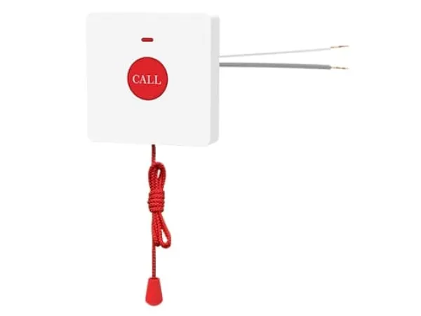 Outlet Fanvil KT31, Kabel, Medicinskt larm, Röd, Vit, Akrylnitrilbutadienstyren (ABS), IP44, Vägg Brandlarm