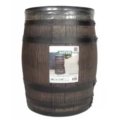 Fatformad vattenuppsamlare - NATURE - Rotationsgjuten PE - 50 liter - Tillbehör ingår