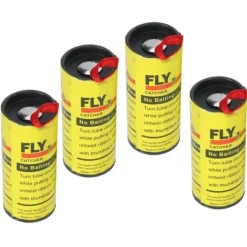 Fdit flugfällor 24st insektsfällor flugor Anti-myggfluga pappersrulle för inomhusbruk