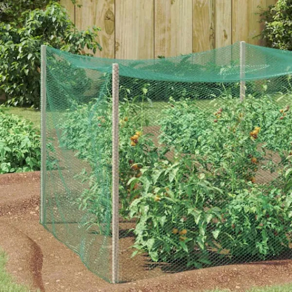 Online Fågel Skyddsnät Grön 2 x 25 m polyeten Markduk & Fiberduk