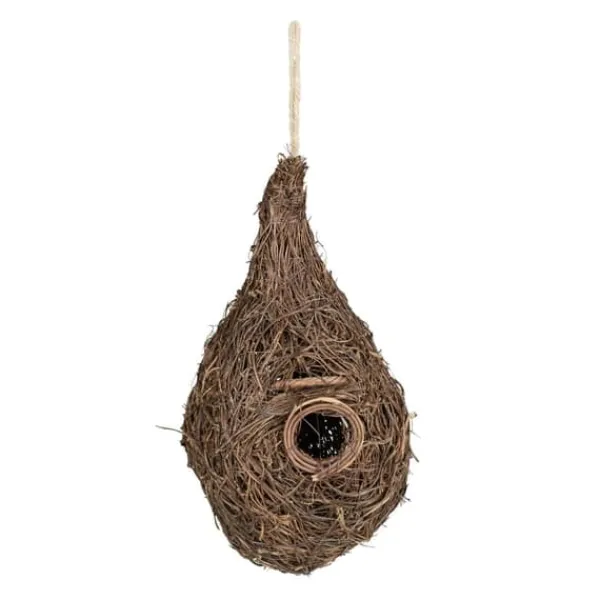 New Fågelbo, Halm, 30x16x16 cm, Natur För Fåglar & Småvilt