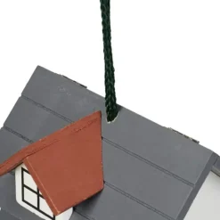 Outlet Fågelholk, 23x18x18 cm, Flerfärgad, Trä För Fåglar & Småvilt